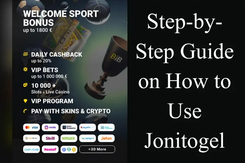 step-by-step guide on how to use jonitogel