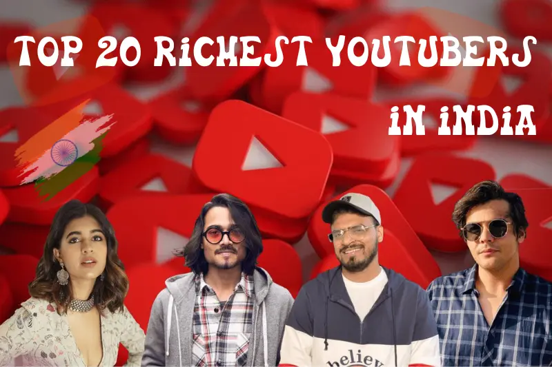 top twenty richest youtubers in india