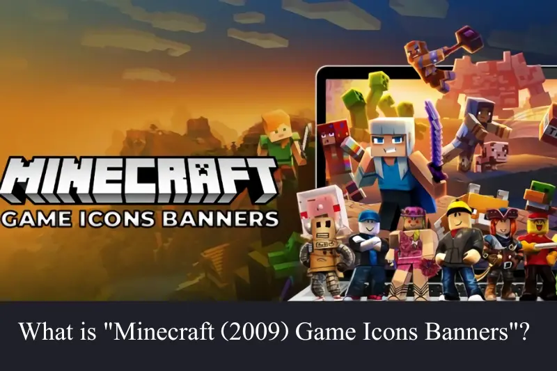 what is minecraft 2009 game icons banners