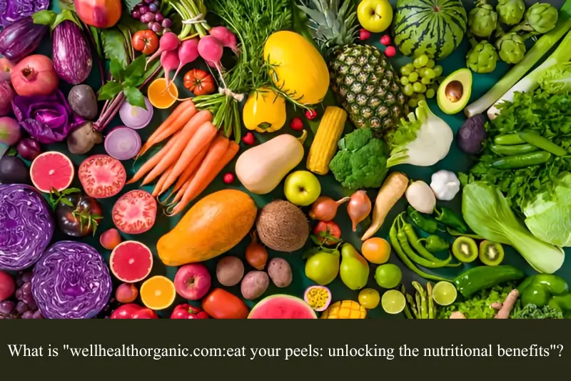 Wellhealthorganic.com:Eat Your Peels: Unlocking The Nutritional Benefits