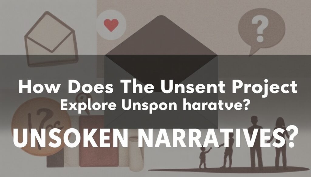 How Does The Unsent Project Explore Unspoken Narratives? How Does The Unsent Project Explore Unspoken Narratives?