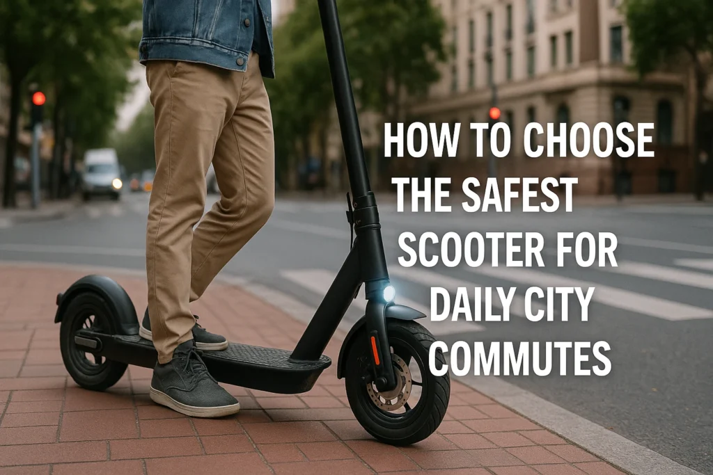 How to Choose the Safest Scooter for Daily City Commutes 6910c0ed1c513