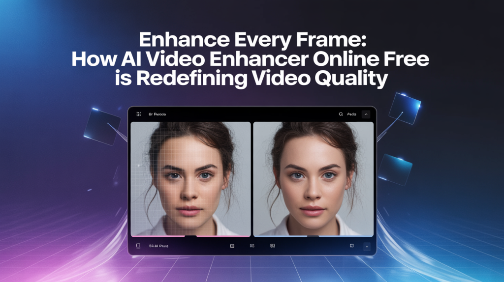Enhance Every Frame: How AI Video Enhancer Online Free is Redefining Video Quality