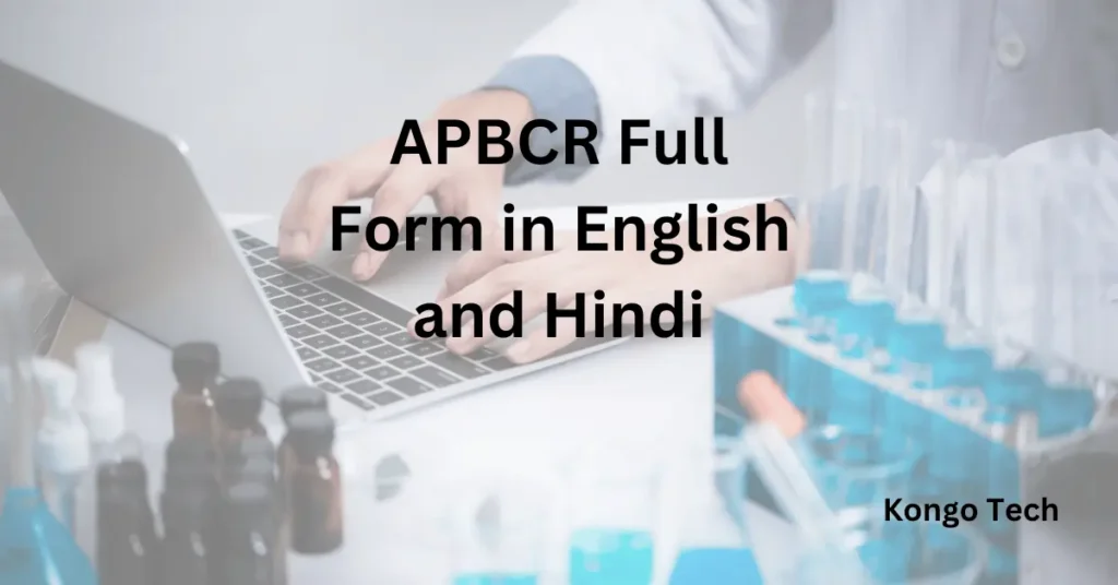 APBCR Full Form in English and Hindi