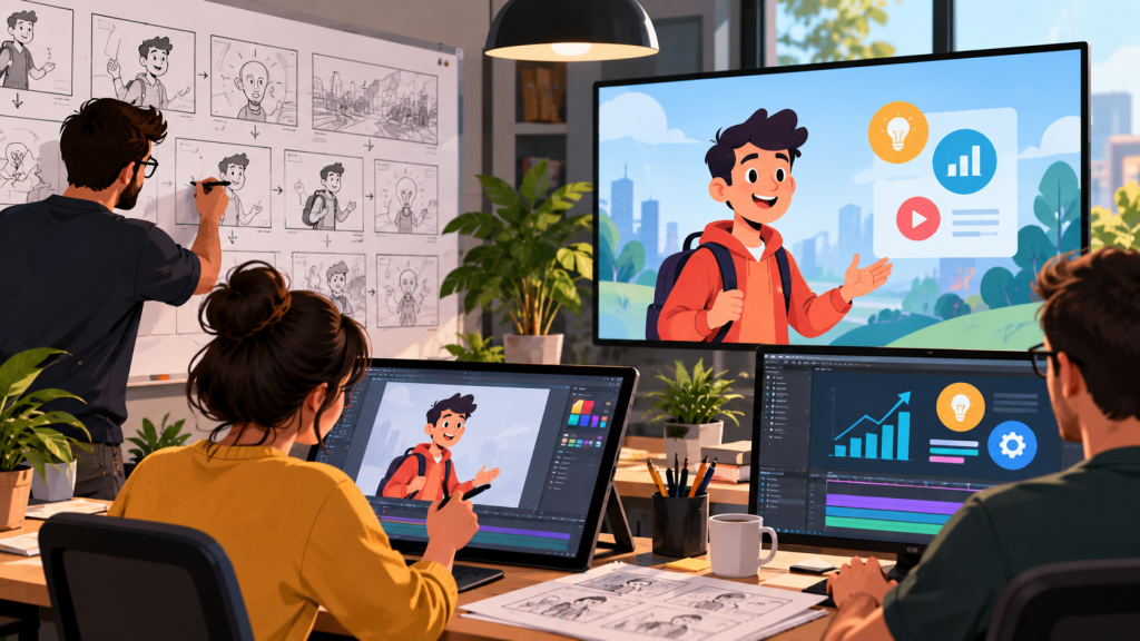 Animation Studio Creative Team