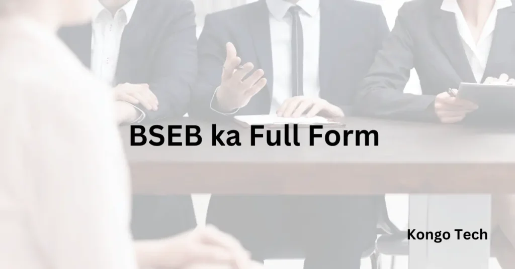 BSEB ka Full Form