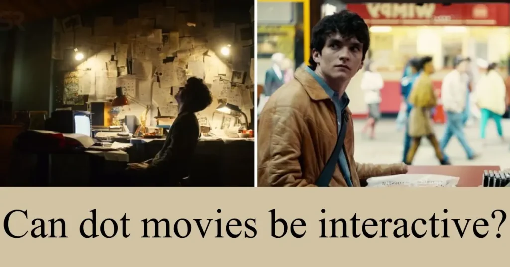Can dot movies be interactive