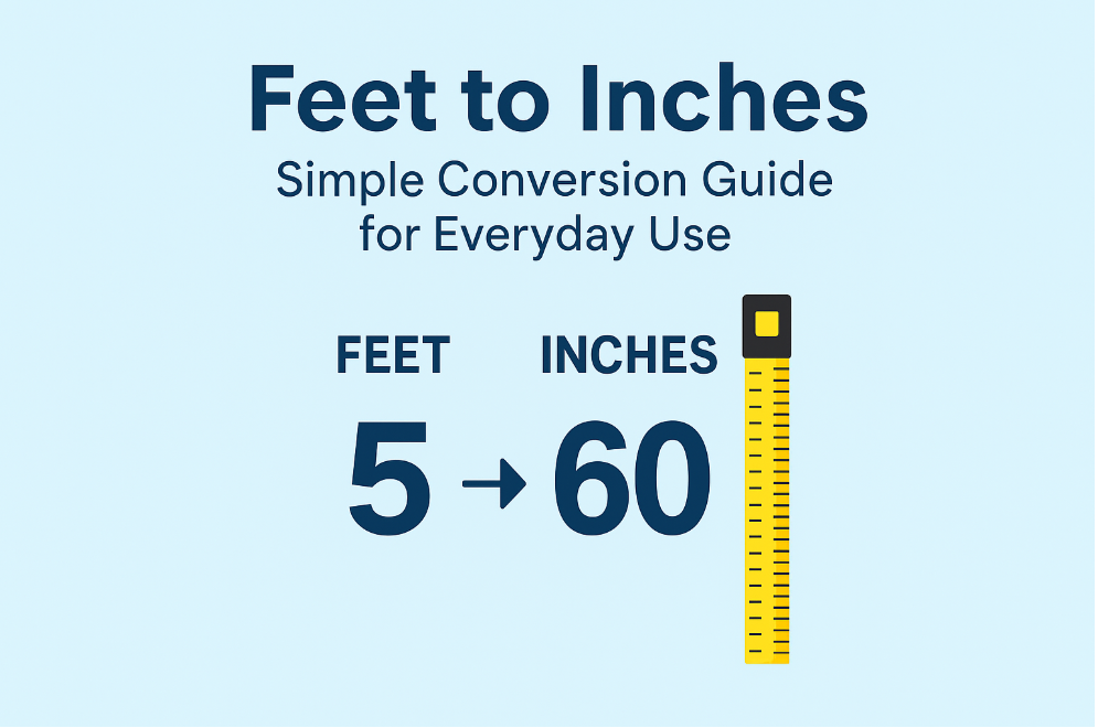Feet to Inches: Simple Conversion Guide for Everyday Use Feet to Inches Simple Conversion Guide for Everyday Use