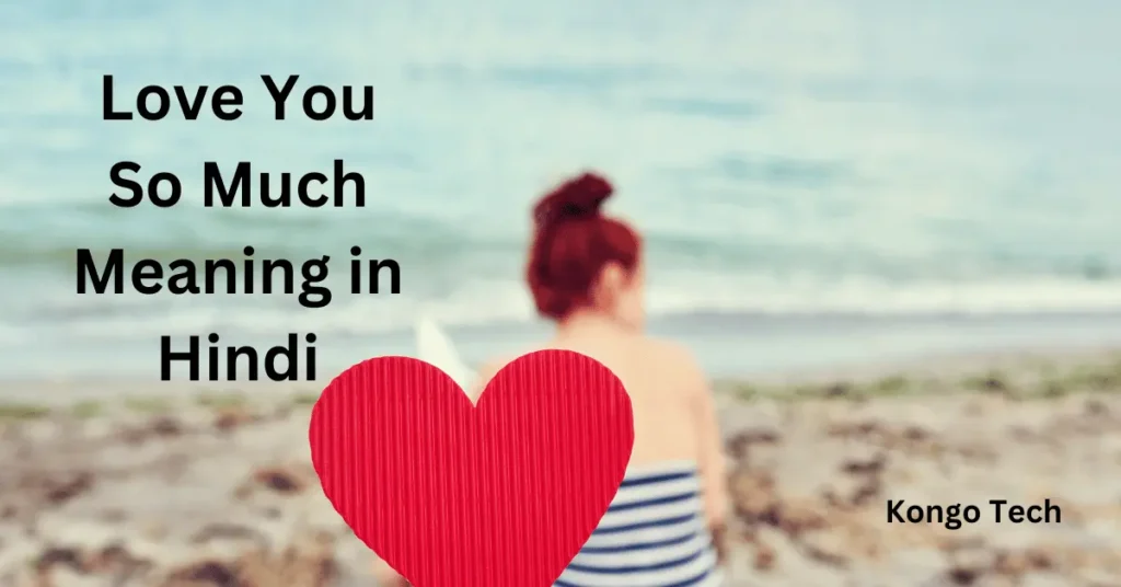 Love You So Much Meaning in Hindi – Kongo Tech Love You So Much Meaning in Hindi