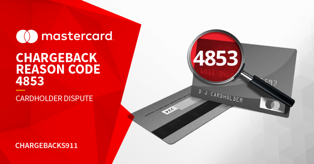 Mastercard Reason Code 4853 Cardholder Dispute fb