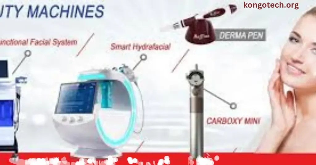 Women Use Beauty Machines