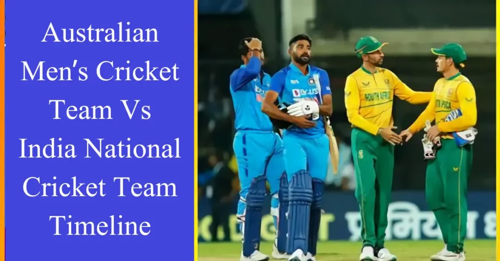 Australian Men’s Cricket Team Vs India National Cricket Team Timeline – Kongo Tech australian mens cricket team vs india national cricket team timeline