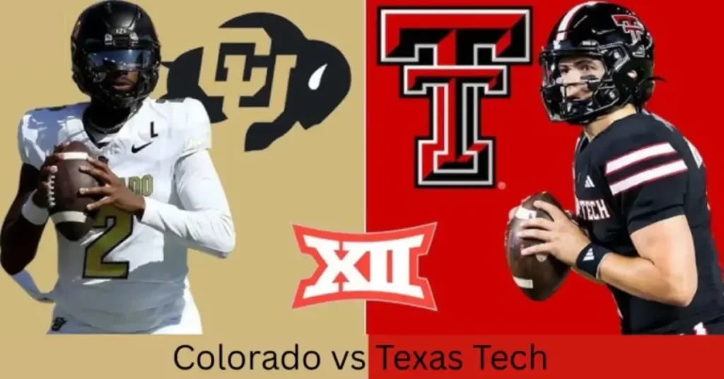 colorado vs texas tech football match summary, stats