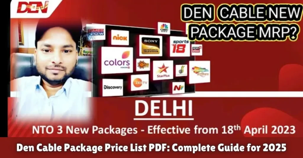 Den Cable Package Price List PDF  Complete  Guide den cable package price list pdf complete guide for 2025