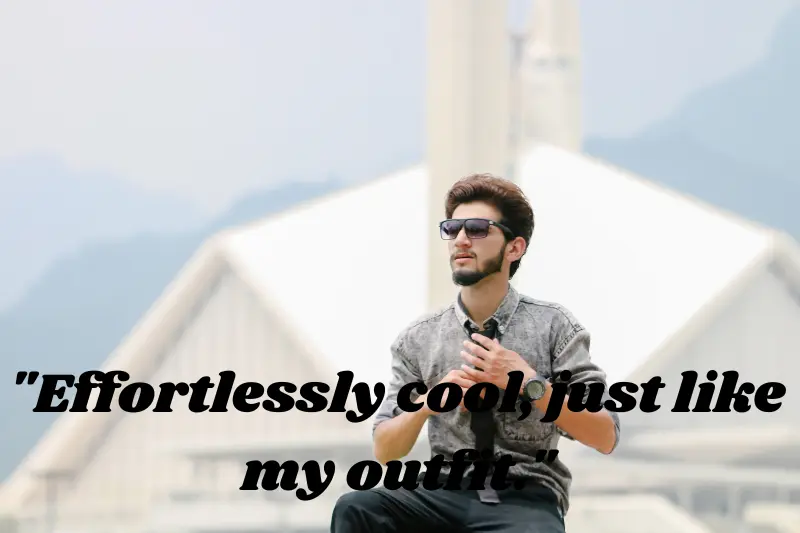 effortlessly cool, just like my outfit
