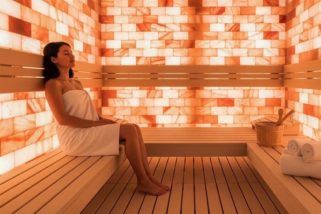 Himalayan Salt Wall Sauna for Relaxation and Air Purification fa3f3b61 b184 46f6 9e0e f26009a3eb34