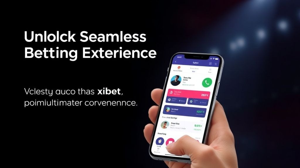 Unlock Seamless Betting Experience – Download the Tải app xibet for Ultimate Convenience image 215