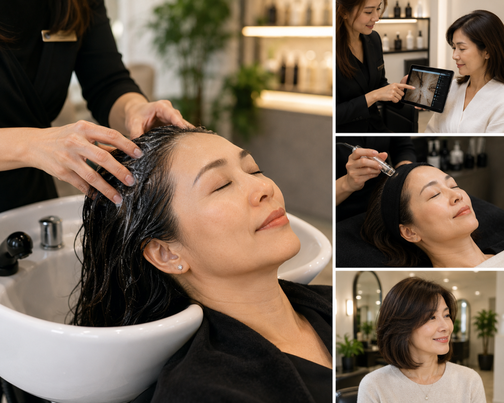 Menopause and Hair Texture: Navigating Changes with Professional Scalp Care image 3513