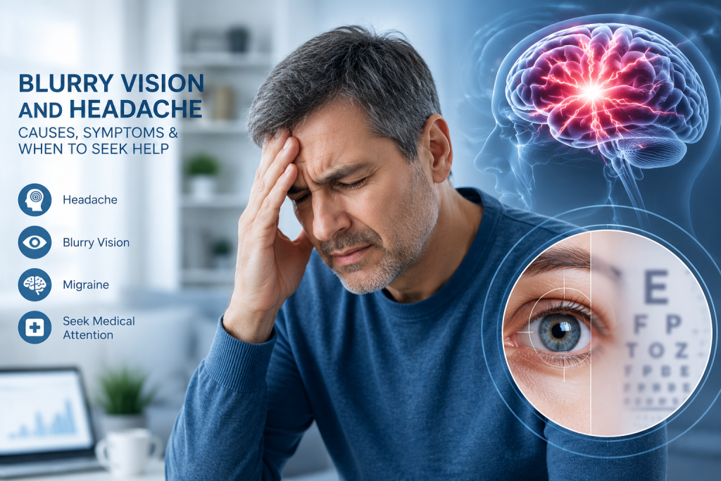Blurry Vision and Headache: Causes, Symptoms, and When to Seek Emergency Care image 3685