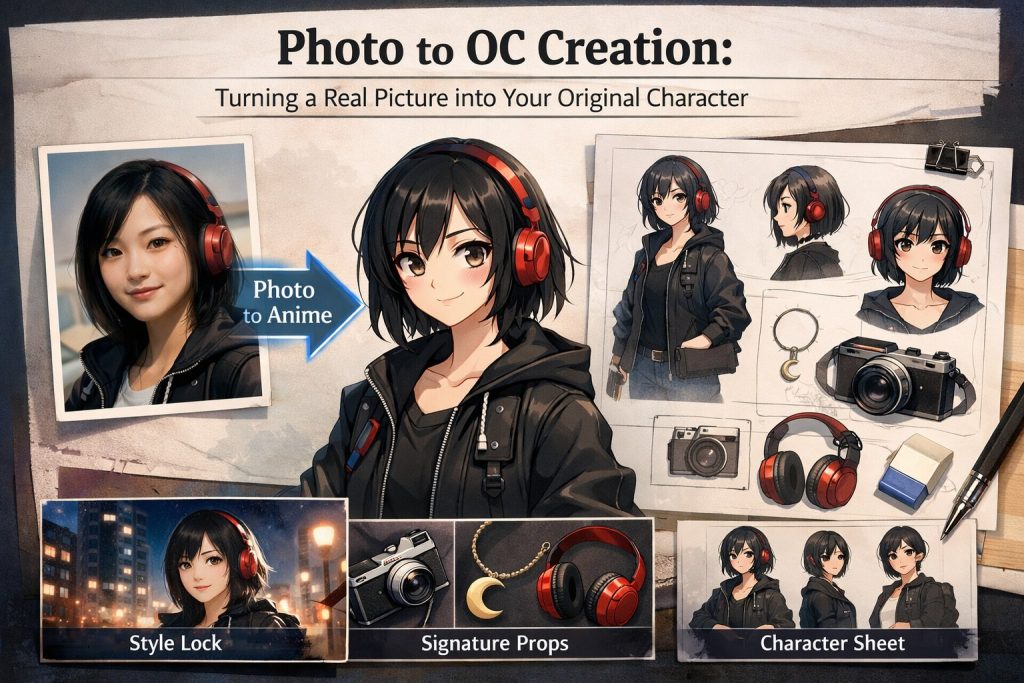 AI OC Creation: How I Turn a Real Photo into an Original Character (and Keep It Consistent) image 413