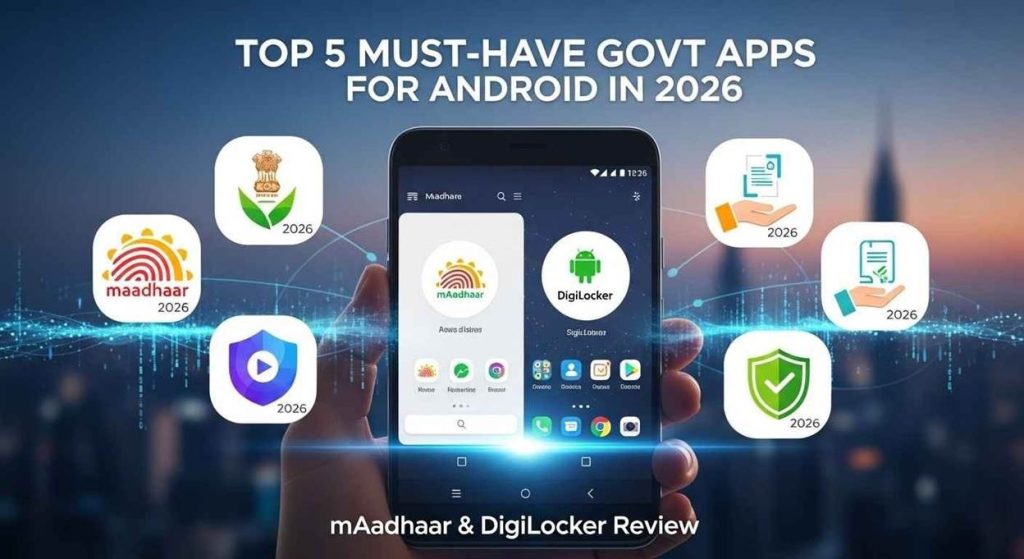 Top 5 Must-Have Govt Apps for Android in 2026: mAadhaar & DigiLocker Review image 431
