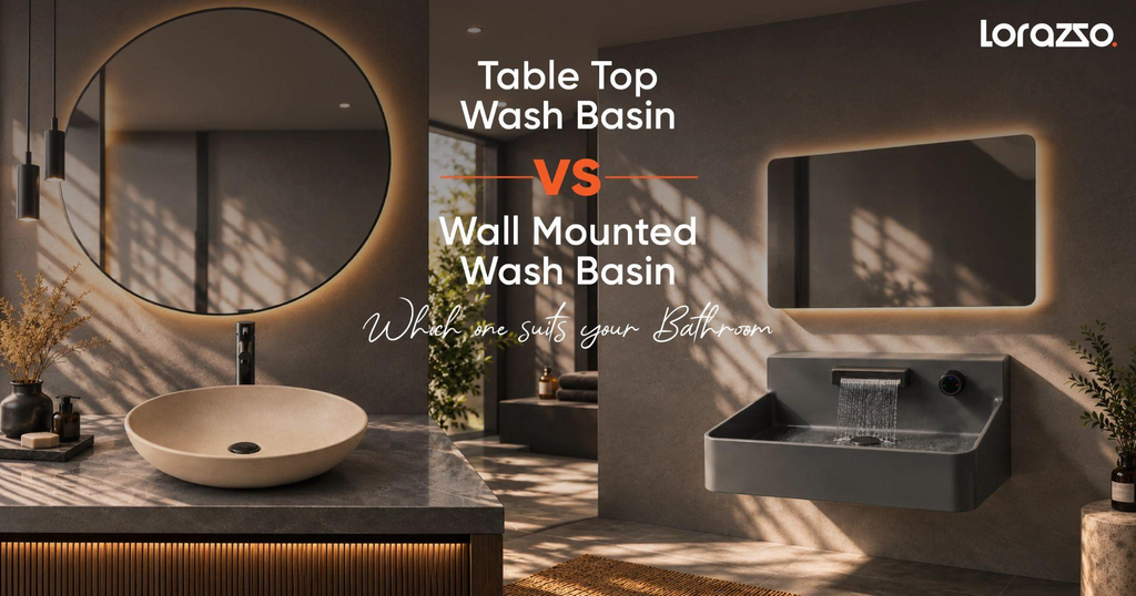 Table Top Wash Basin vs Wall Mounted Wash Basin: Which One Suits Your Bathroom? image 4807