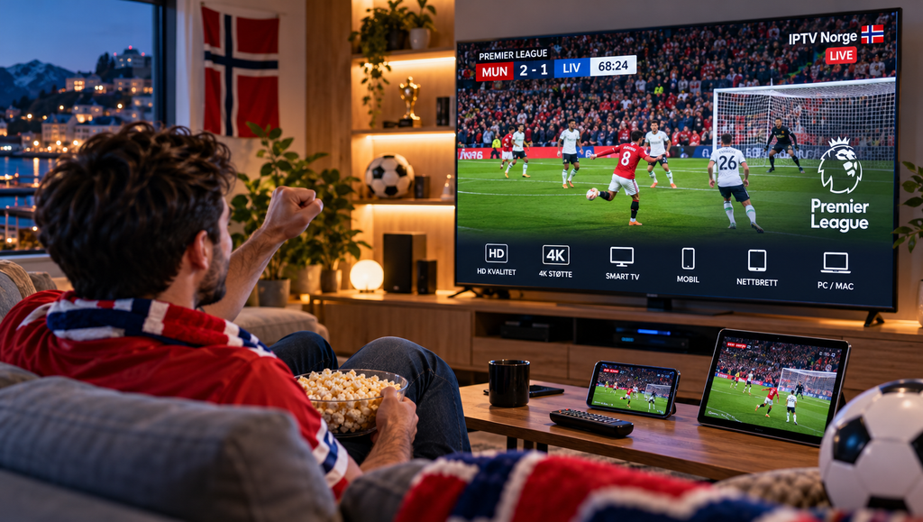 IPTV Norge 2026 – Guide til Premier League, Fotball og Direktesendt Sport image 5413