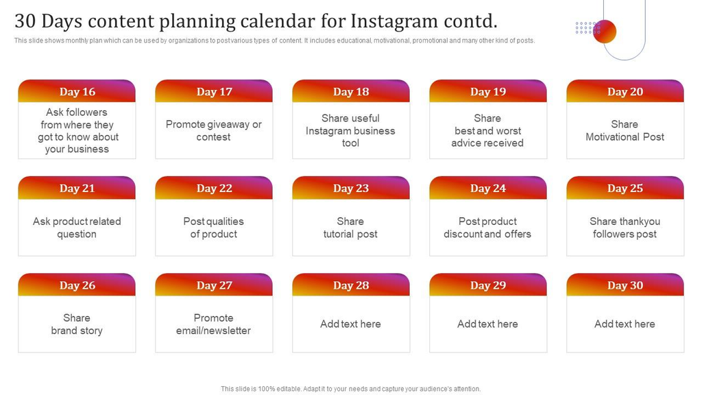 Day Zero to Day 30: A Working Plan for a Brand-New Instagram Account image 5570