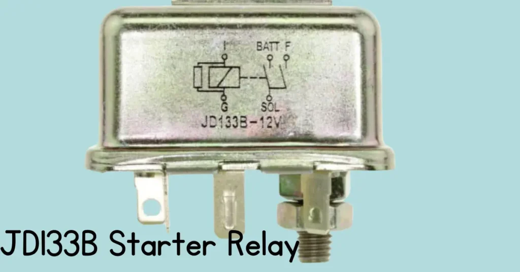jd133b starter relay