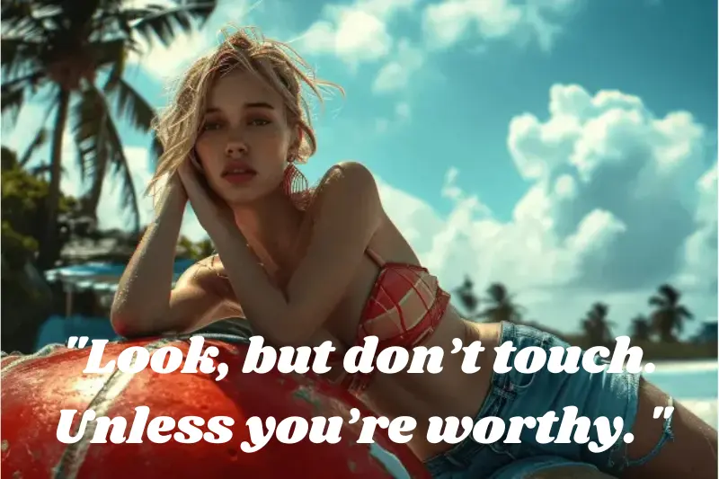 look, but don’t touch. Unless you’re worthy