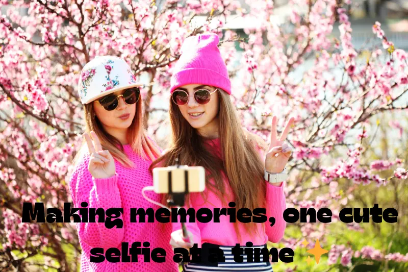 making memories, one cute selfie at a time