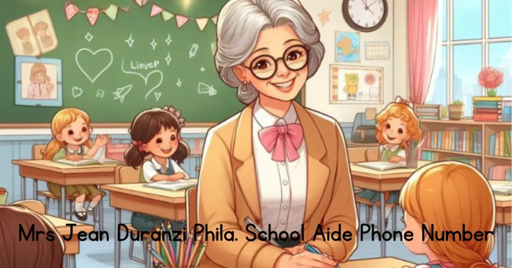 mrs jean duranzi phila. school aide phone number