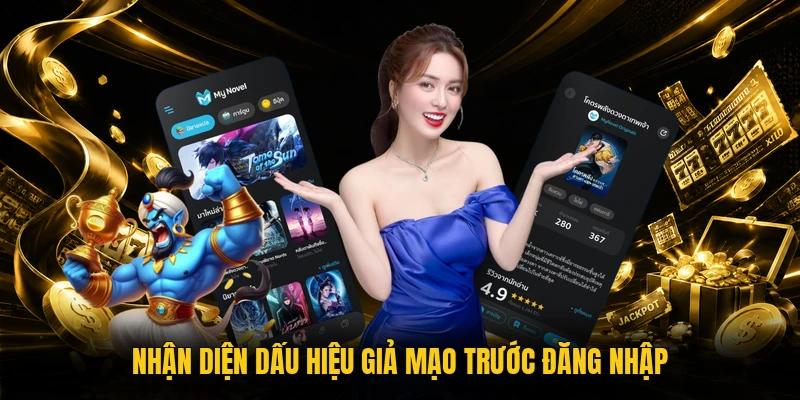 nhan dien dau hieu gia mao truoc dang nhap