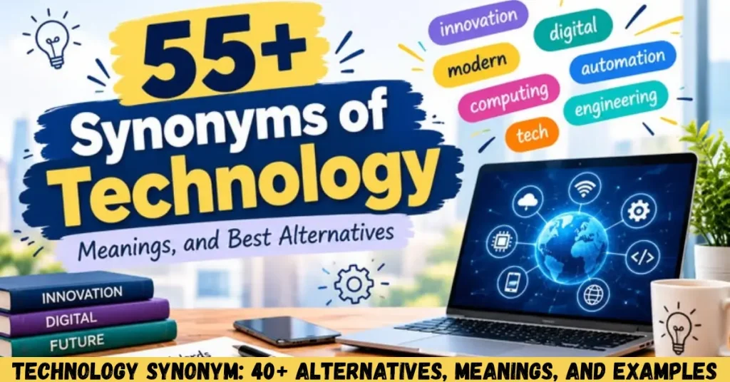 Technology Synonym: 40+ Alternatives, Meanings, and Examples technology synonym: 40+ alternatives, meanings, and examples