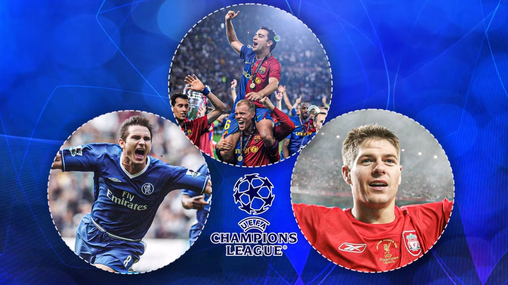 ucl midfielders