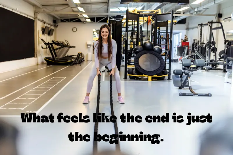 what feels like the end is just the beginning