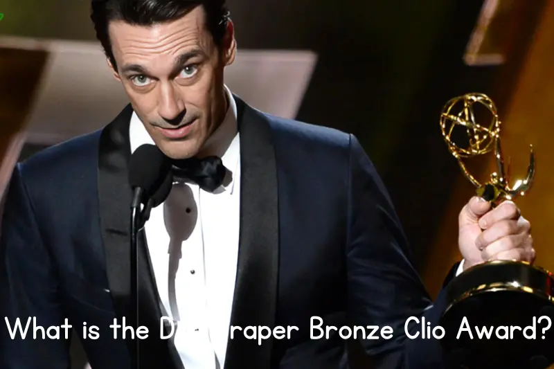 what is the don draper bronze clio award